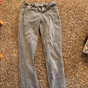 Pacsun Green Denim Pants